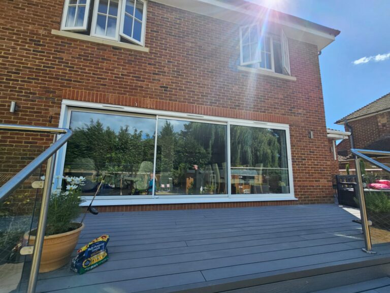 From Draughty Folding Doors to Stunning Triple Sliding Doors with a LandVac Vacuum Glazing and SMARTS Aluminium Collaboration